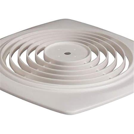 Extras 8 in. Polymeric Utility Fan Knob, White EX2989985